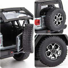 1:32 Wrangler Jeep Toy Car Metal Pull Back Diecast Car Multicolor