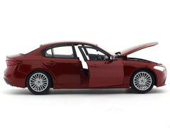 Alfa-Romeo Giulia Red 1:24 licensed diecast Scale Model car