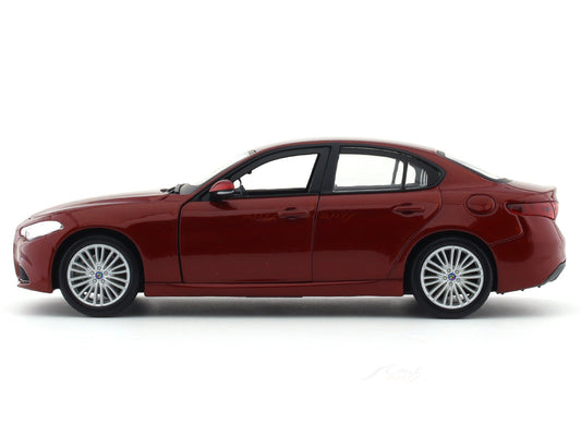 Alfa-Romeo Giulia Red 1:24 licensed diecast Scale Model car