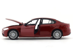 Alfa-Romeo Giulia Red 1:24 licensed diecast Scale Model car