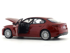 Alfa-Romeo Giulia Red 1:24 licensed diecast Scale Model car