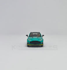 Aston martin DBX Green 1:64 scale model car - Xcartoys x Poprace