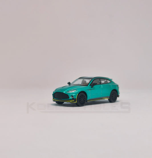 Aston martin DBX Green 1:64 scale model car - Xcartoys x Poprace