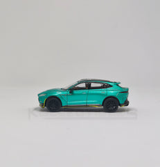 Aston martin DBX Green 1:64 scale model car - Xcartoys x Poprace