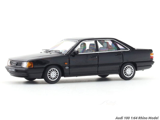 Audi 100 black 1:64 Rhino Model diecast scale model miniature car collectible