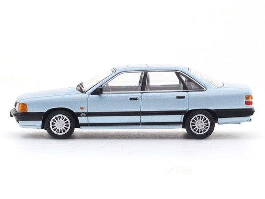 Audi 100 blue 1:64 Rhino Model diecast scale model miniature car collectible