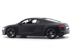 Audi R8 matte black 1:24 licensed diecast Scale Model car