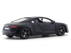 Audi R8 matte black 1:24 licensed diecast Scale Model car