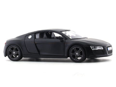 Audi R8 matte black 1:24 licensed diecast Scale Model car