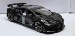 Bugatti Divo 1/24 Black Diecast model car