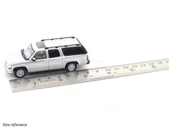 Chevrolet Suburban silver 1:64 MK Miniatures diecast scale model car collectible