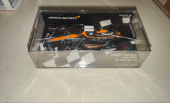 Mclaren F1 Team MCL36 1:43 Resin scale model car - Minichamps Limited edition (192 pieces available Globally) - Cracked acrylic case