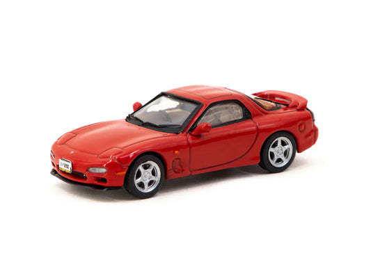 Mazda RX-7 FD3S Red 1:64 scale model car - Tarmac works
