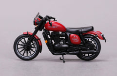JAWA 42 bike miniature scale model bike in Orion Red colour scale 1/18 by