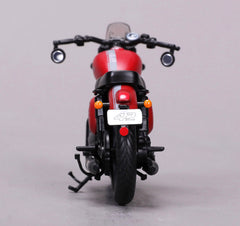 JAWA 42 bike miniature scale model bike in Orion Red colour scale 1/18 by