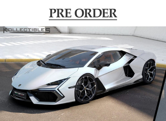 Lamborghini Revuelto White 1:64 Scale model car - LCD models