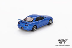 Nissan Skyline GT-R (R34) V-Spec 1:64 scale model car - Mini GT