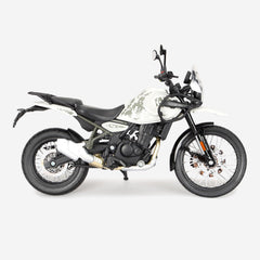 Royal Enfield New Himalayan scale model bike 1/12 White