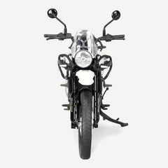 Royal Enfield New Himalayan scale model bike 1/12 White
