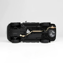 Toyota Land Cruiser White 1:18 scale model car