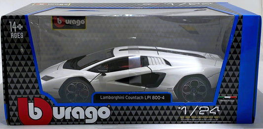 Lamborghini Countach LPI 800-4 White 1/24