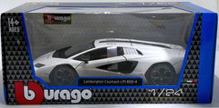 Lamborghini Countach LPI 800-4 White 1/24