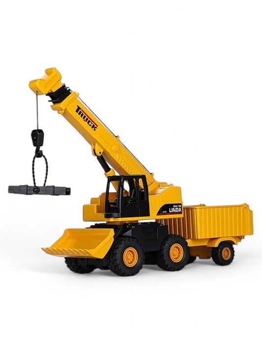 2 in 1 Construction Crane Toy For Kids - Versatile Play (MS-S-24)