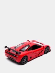 Metal inertial car 1995 McLaren F1 GTR KT5411D 1:34 Scale Model