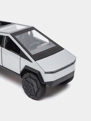 Tesla Cybertruck Trailer Camper 1:32 Diecast Scale model GREY