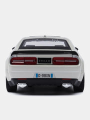1:24 DODGE Challenger SRT Scale model car SILVER