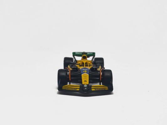 Mclaren Team MCL38 Formula 1 2024 Lando Norris 1:43 scale model car with Acrylic case