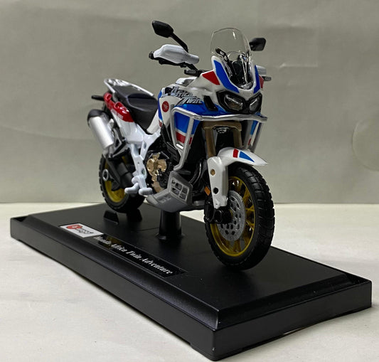 Honda Africa Twin Adventure bike model 1/18 scale
