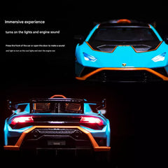 1:24 Lambor-ghini Huracan STO Sports Car Diecast Metal Alloy Model car