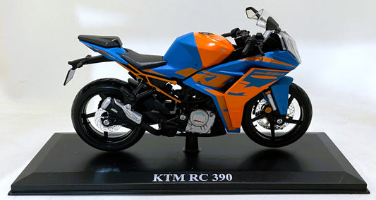 2022 KTM RC 390 Bike Diecast model 1/12 Blue