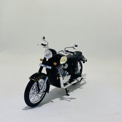 Jawa Classic 300 Black Chrome scale miniature model bike 1/18