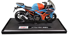 2022 KTM RC 390 Blue 1/18