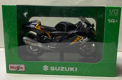 2022 Suzuki Hayabusa bike 1/12 scale bike model