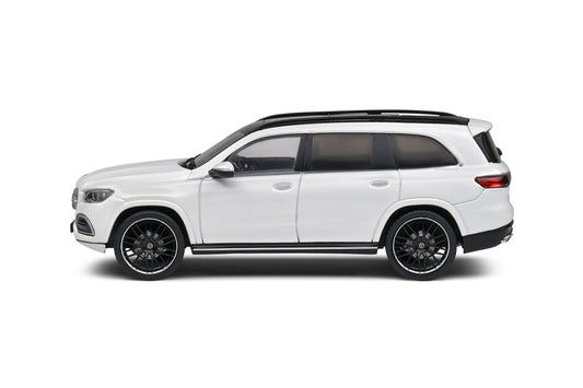 Mercedes Benz GLS - AMG Wheels - Diamond White 1:43 scale model car