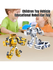 Transforming Robot Car Toy for Kids – Inertial Drive Action Vehicle | Deformation Model Toy For Kids.
